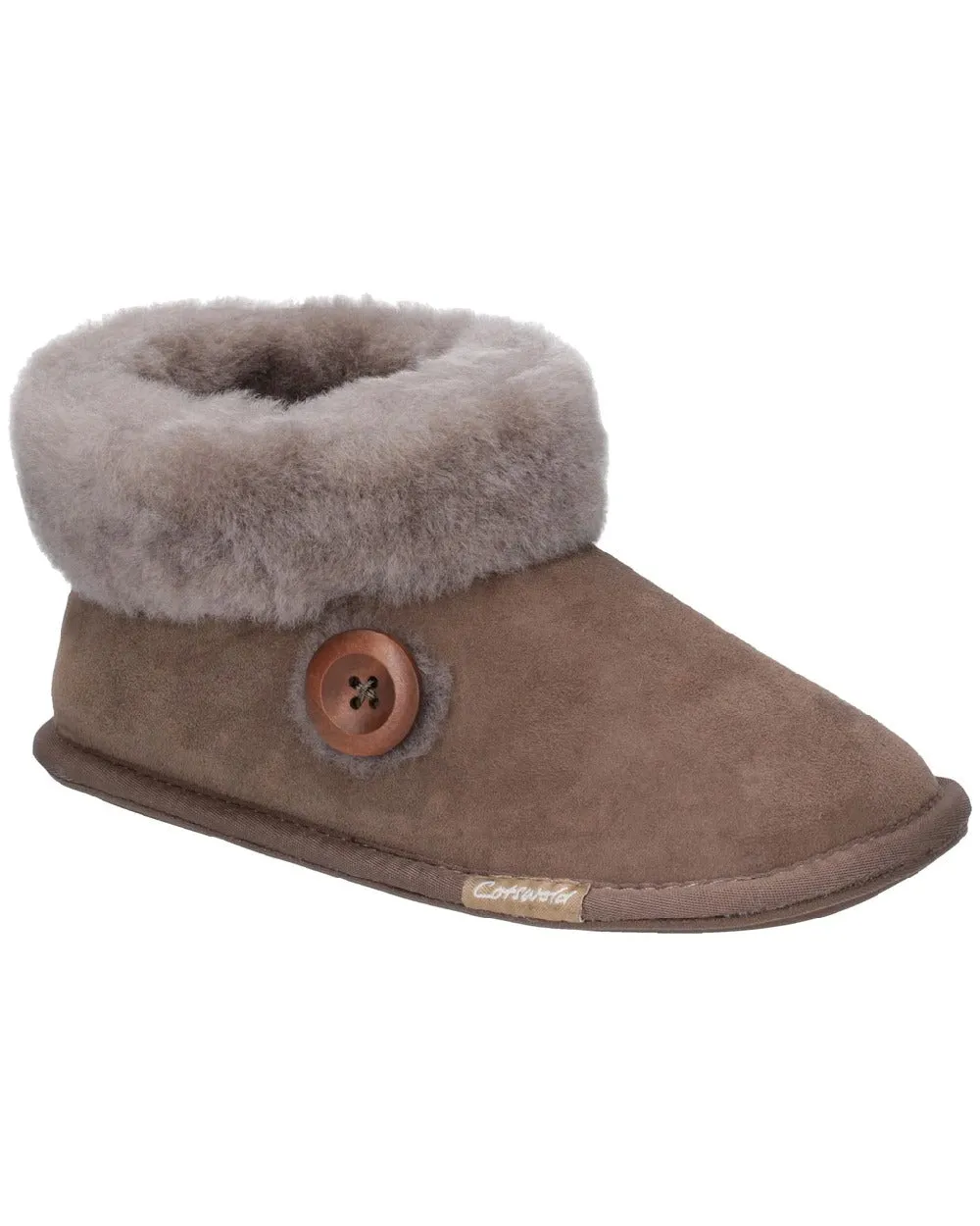 Cotswold Womens Wotton Sheepskin Slippers Cotswold Shoes