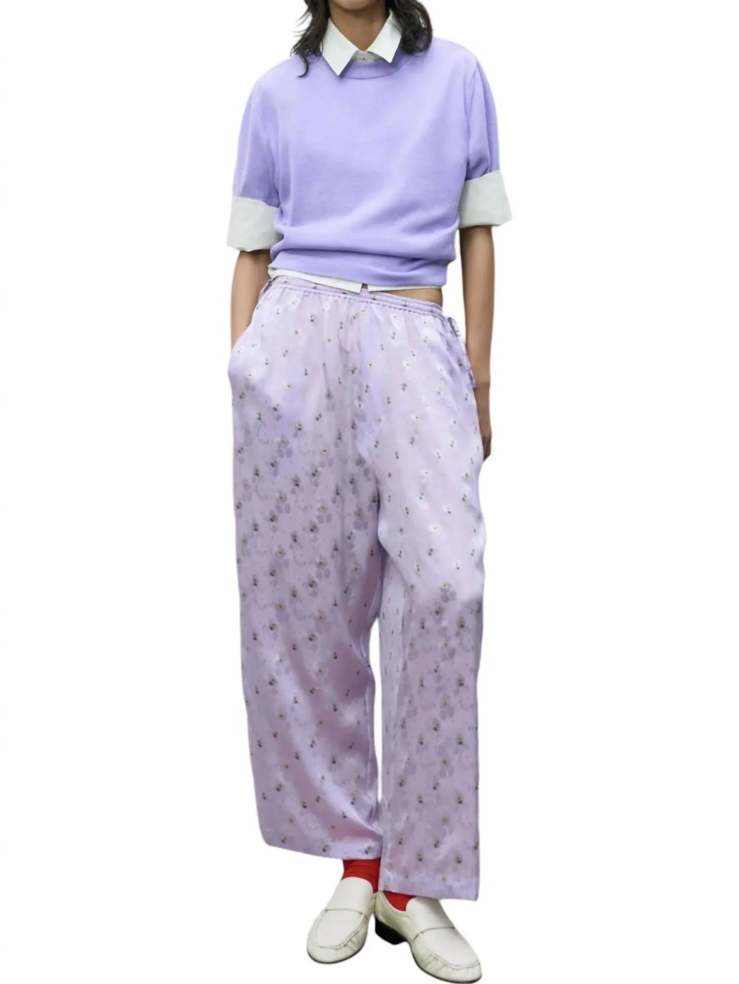 Cotton T-Shirt In Cardo