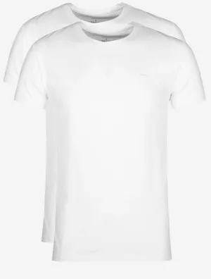 Crew Neck T-Shirt 2 Pack White