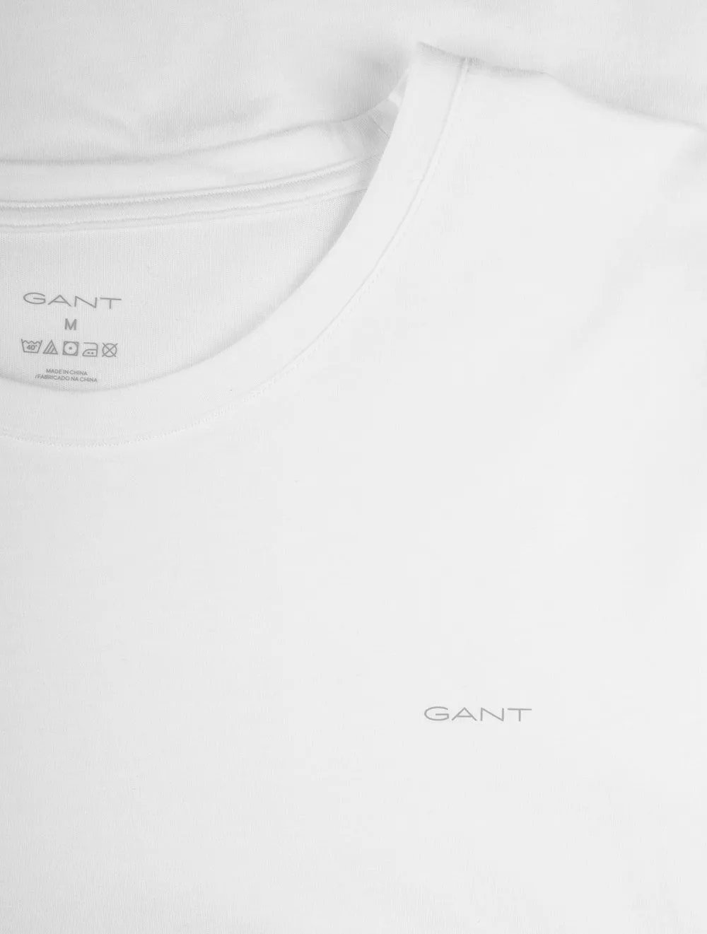 Crew Neck T-Shirt 2 Pack White