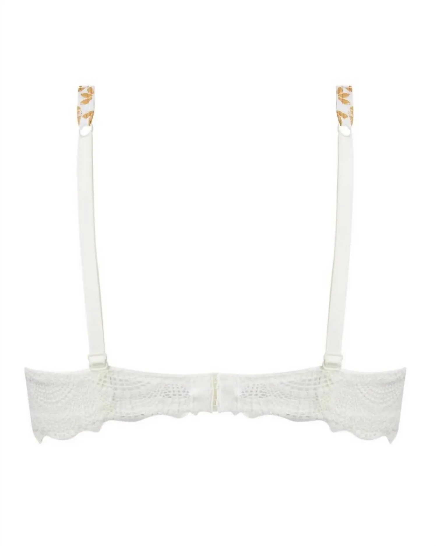 Crochet Tulip Bra In Camel Boheme