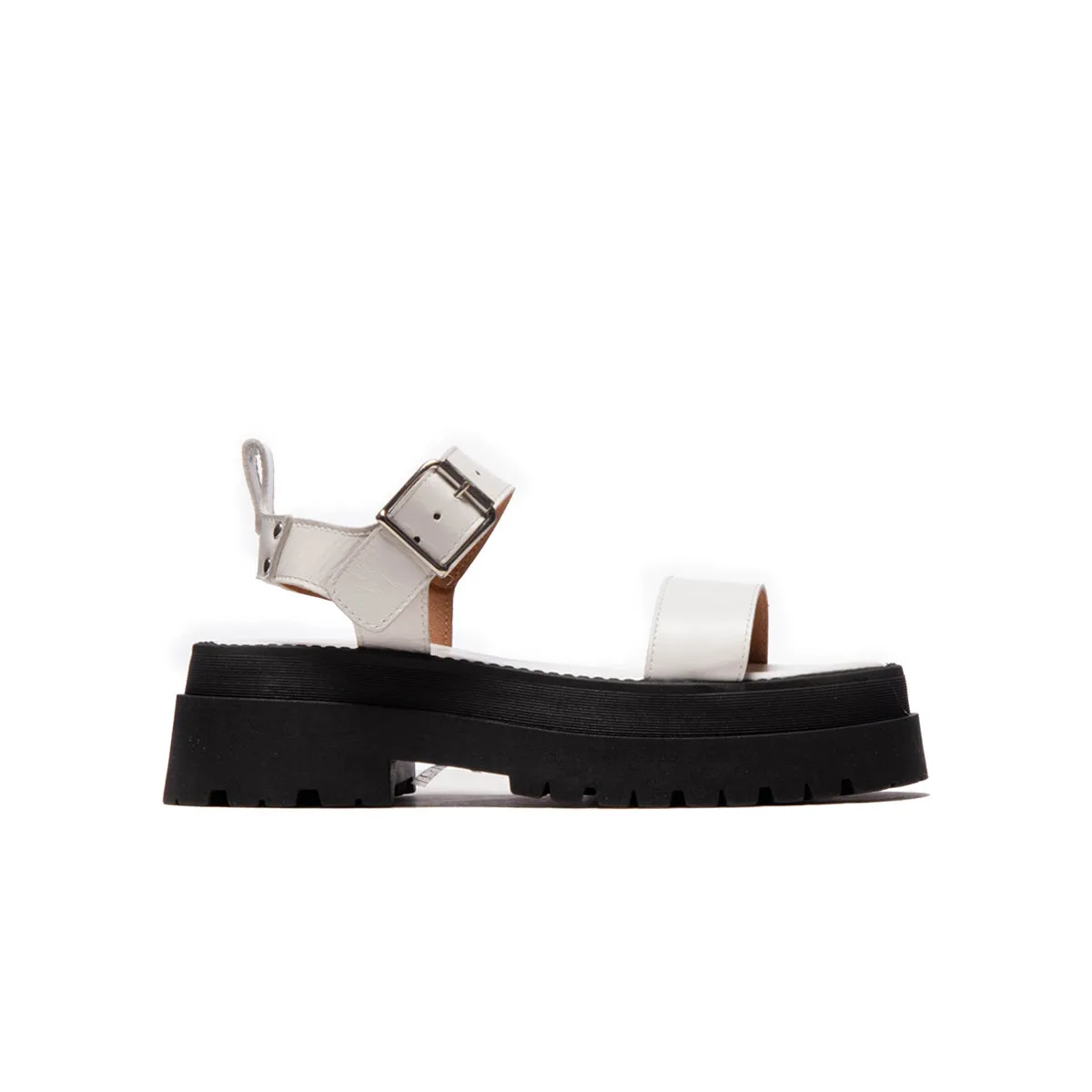 Davida White Leather