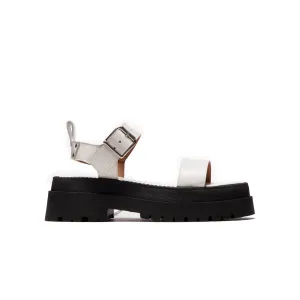 Davida White Leather