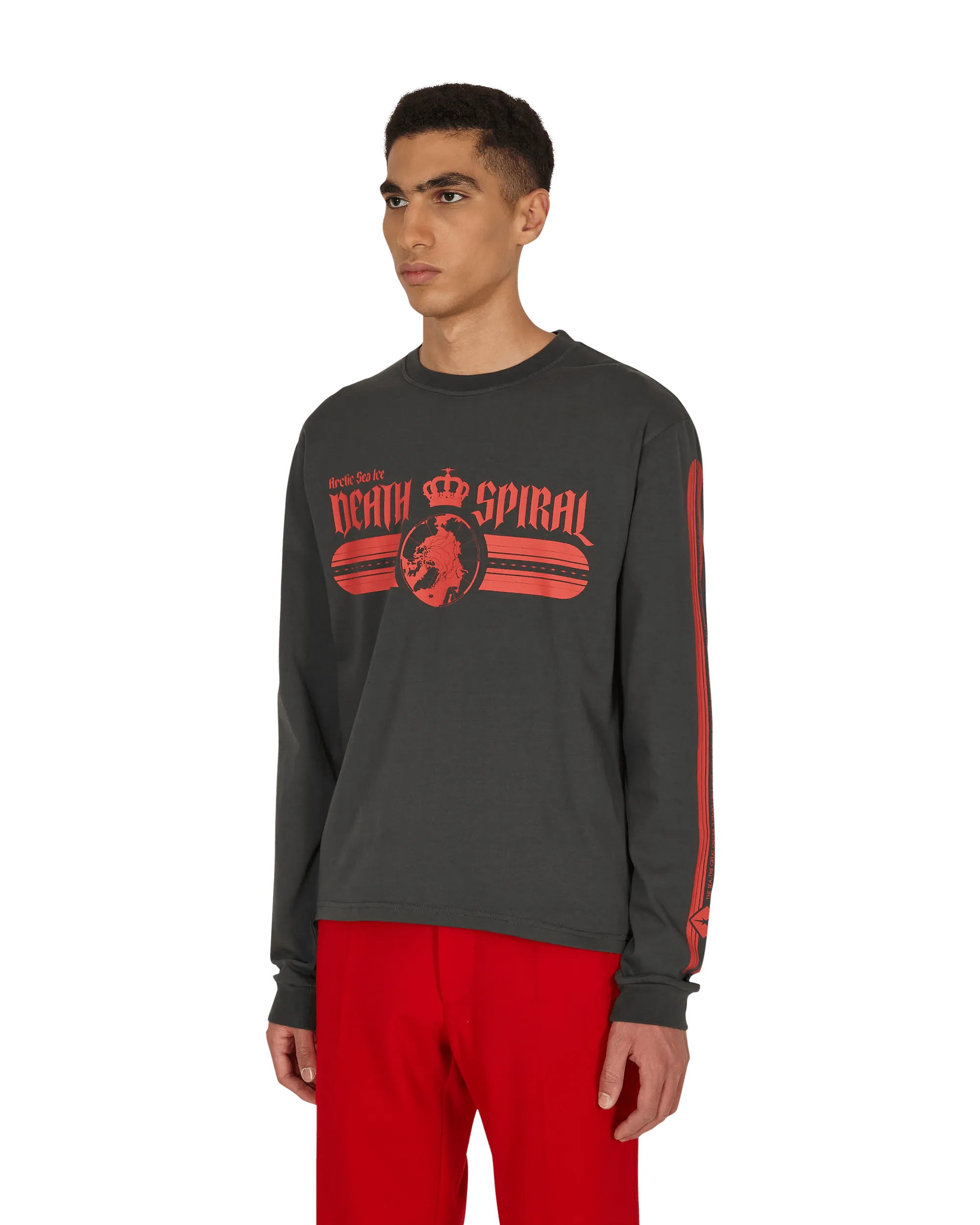 Death Spiral Longsleeve T-Shirt Black