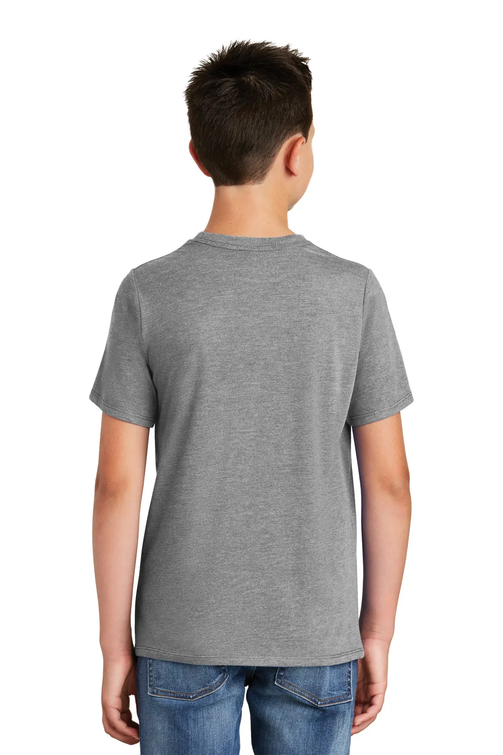 District Youth Perfect Tri Short Sleeve Crewneck T-Shirt - Grey Frost