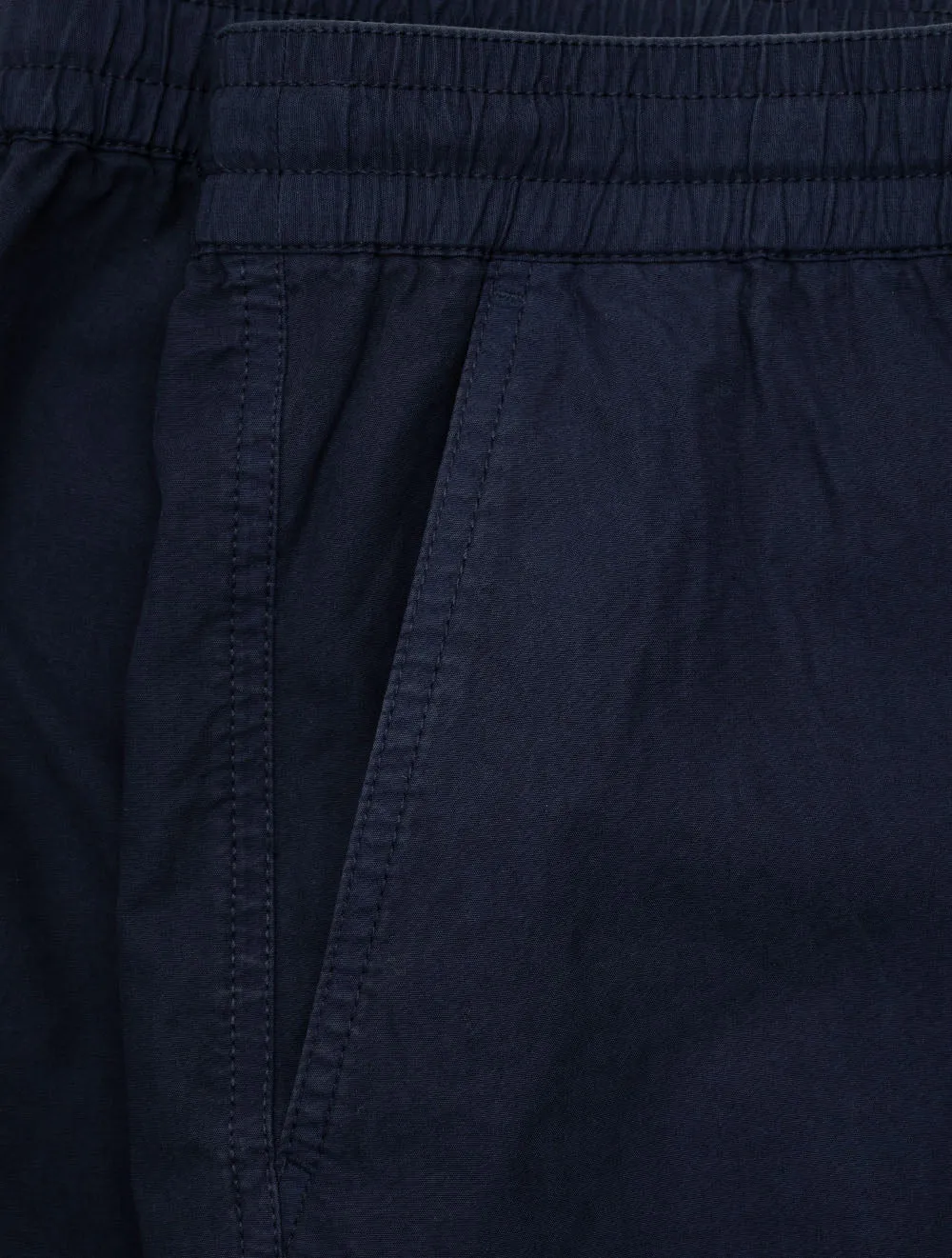 Drawcord Cotton Shorts Marine