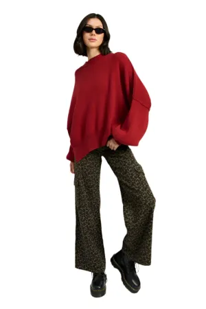 Emory Park MID RISE WIDE LEG CARGO PANTS