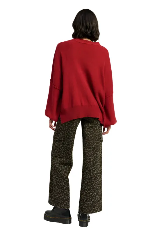 Emory Park MID RISE WIDE LEG CARGO PANTS