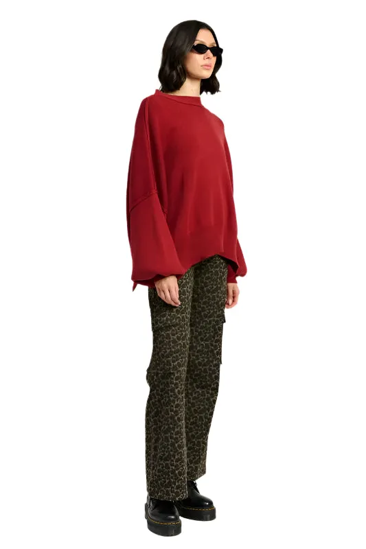 Emory Park MID RISE WIDE LEG CARGO PANTS