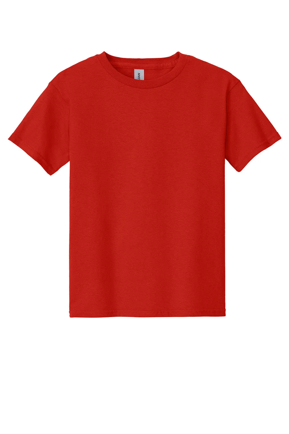 Gildan Youth Short Sleeve Crewneck T-Shirt - Red
