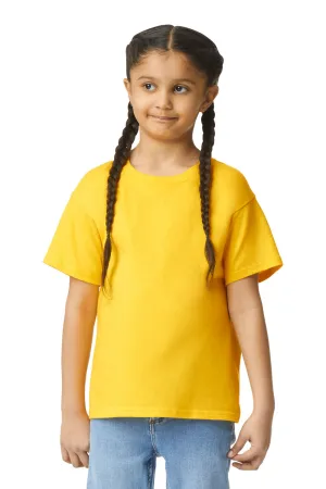 Gildan Youth Softstyle Short Sleeve Crewneck T-Shirt - Daisy Yellow