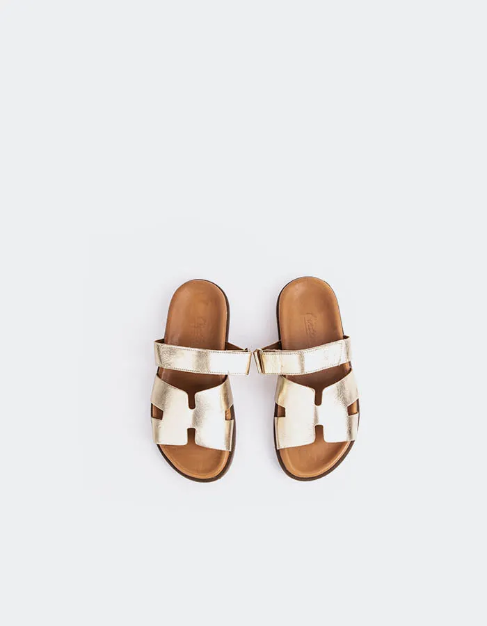Gustave Gold Leather