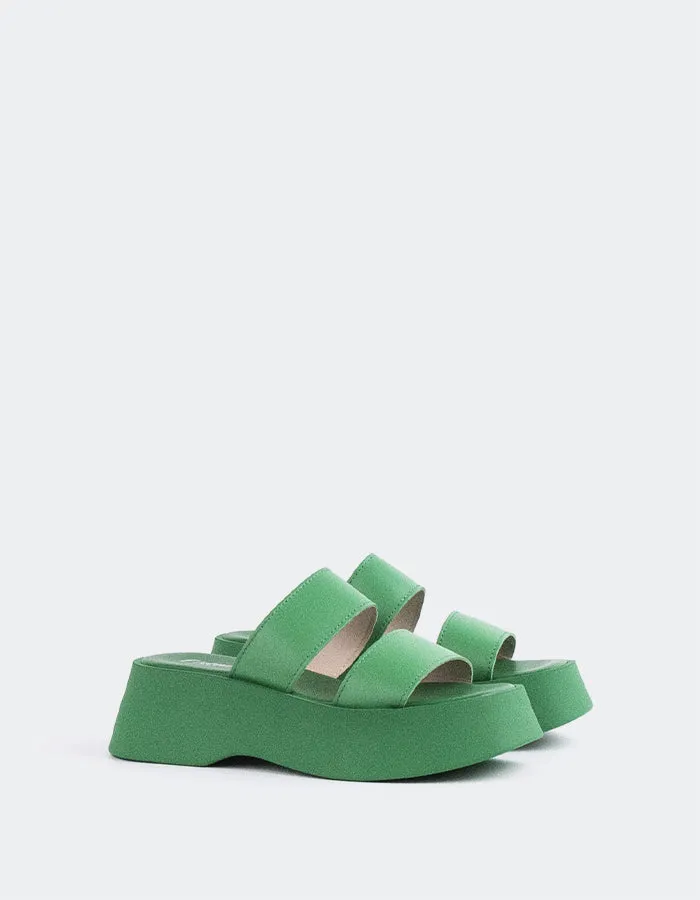 Happy Green Leather