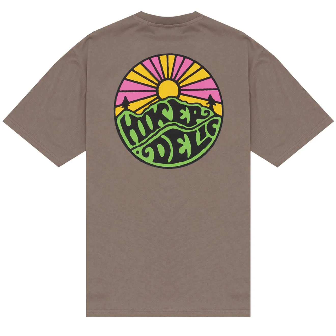 Hikerdelic Original Logo SS T-Shirt - Mushroom