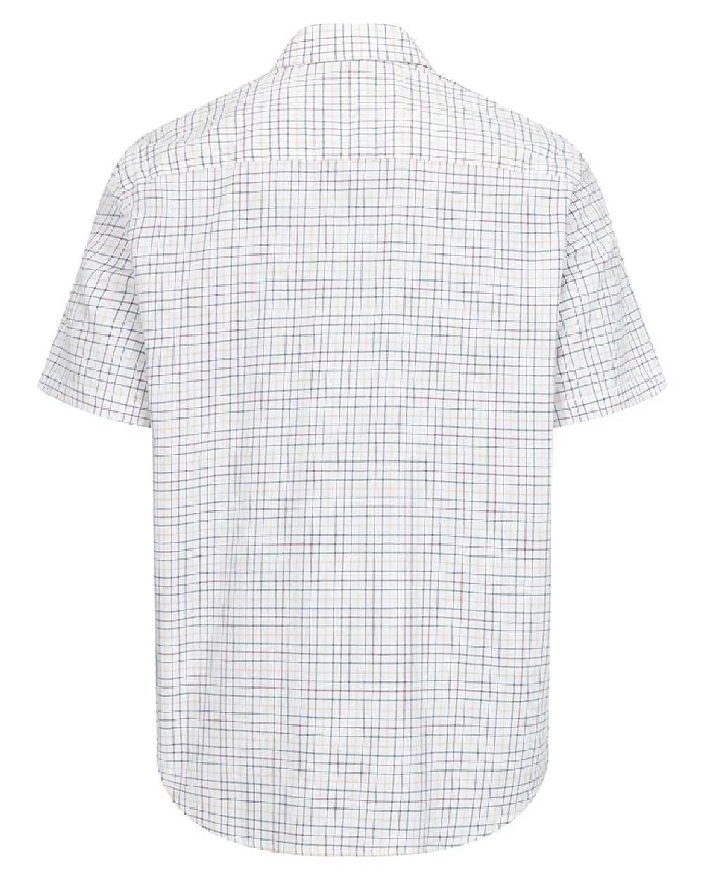 Hoggs of Fife Mens Callum Short Sleeve Tattersall Shirt Hoggs of Fife
