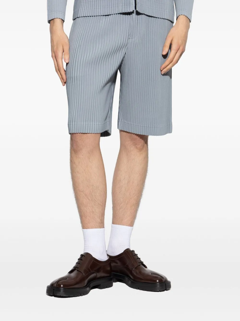 HOMME PLISSE ISSEY MIYAKE - Men Color Pleats Pant Clothing_homme-plisse-iss
