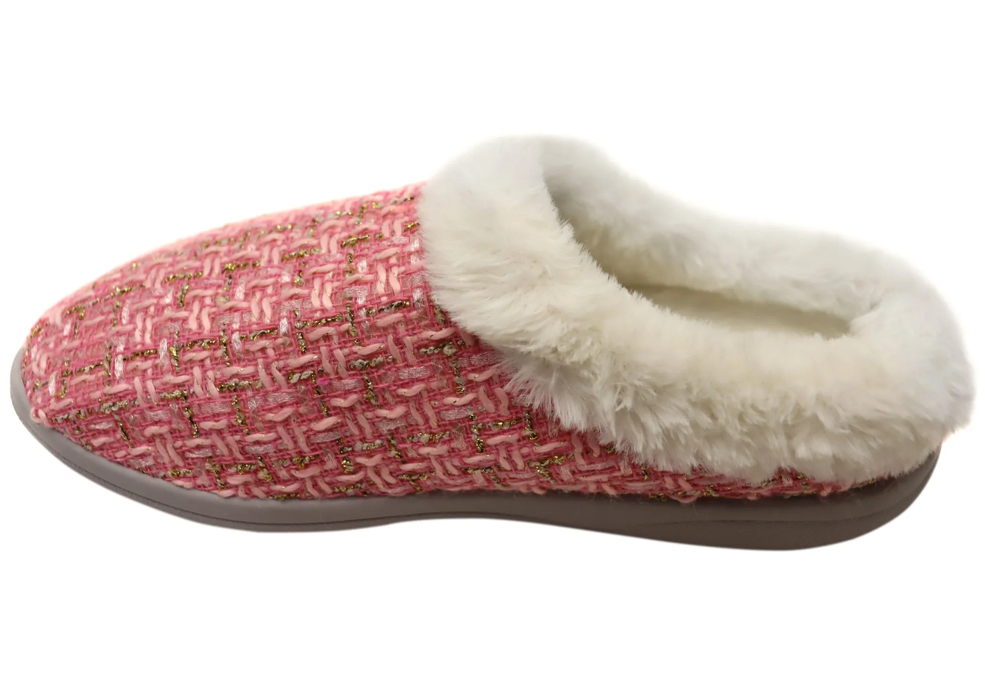 Homyped Glade Womens Supportive Comfortable Open Back Slippers Homyped Shoes