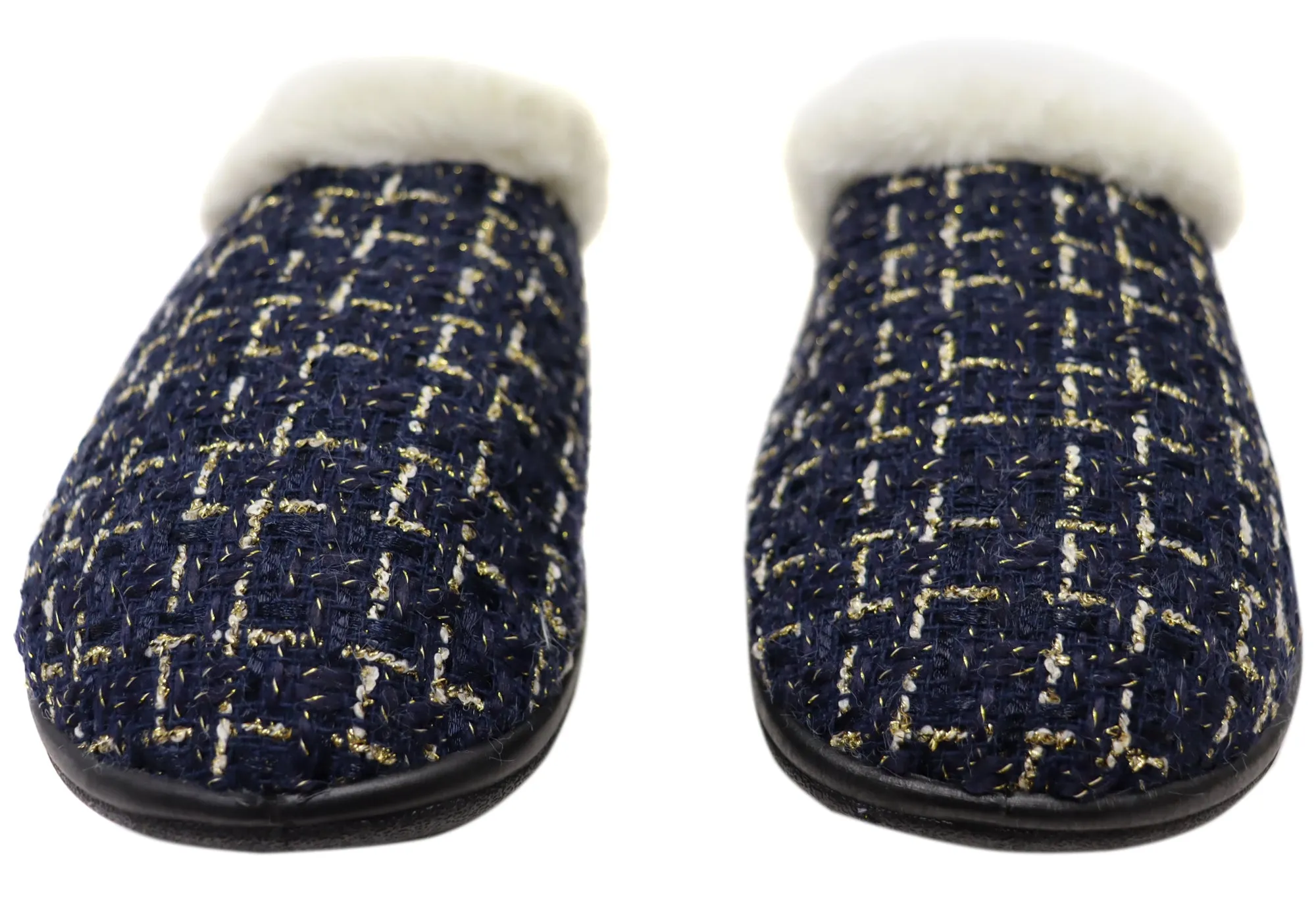 Homyped Glade Womens Supportive Comfortable Open Back Slippers Homyped Shoes