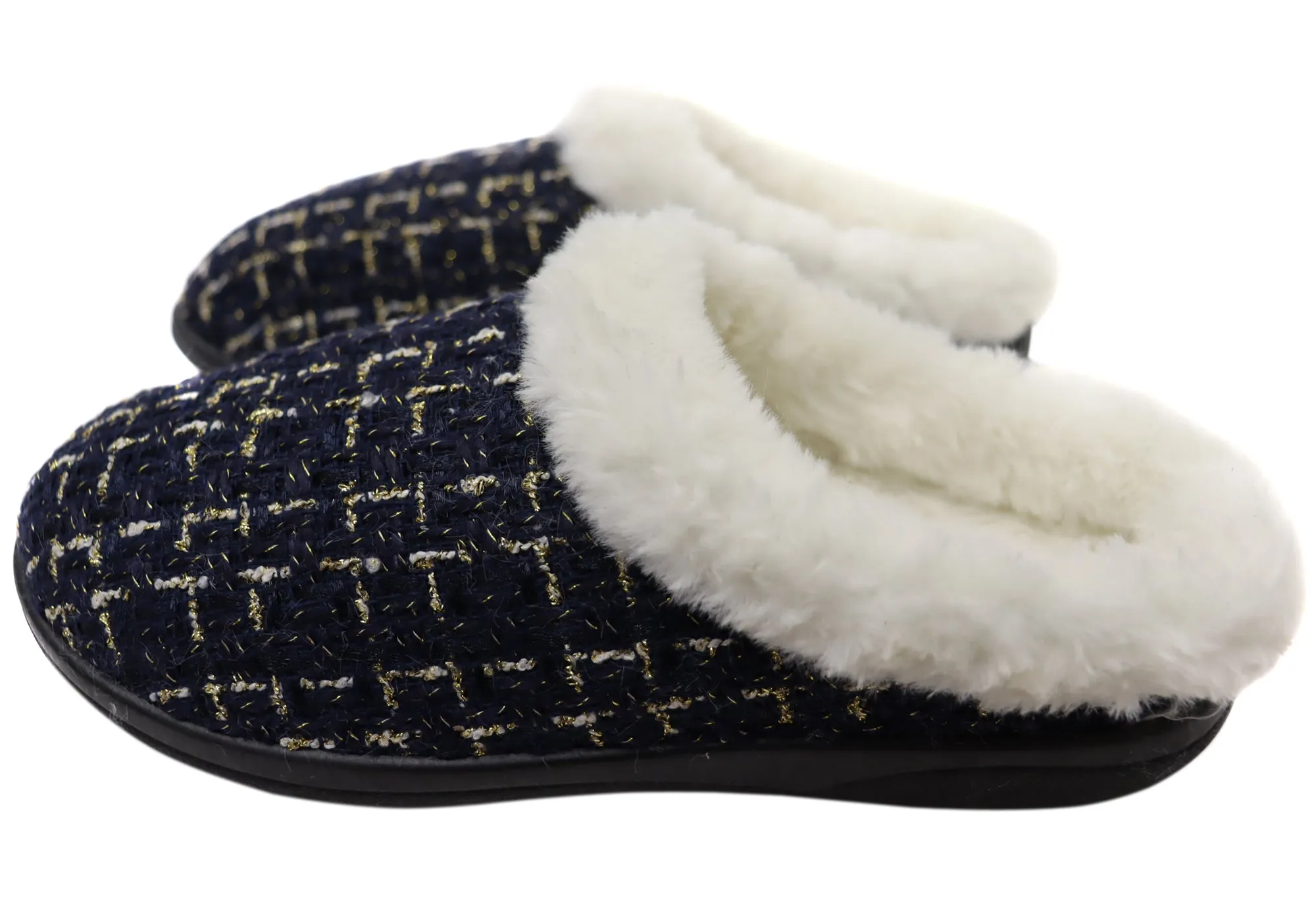 Homyped Glade Womens Supportive Comfortable Open Back Slippers Homyped Shoes