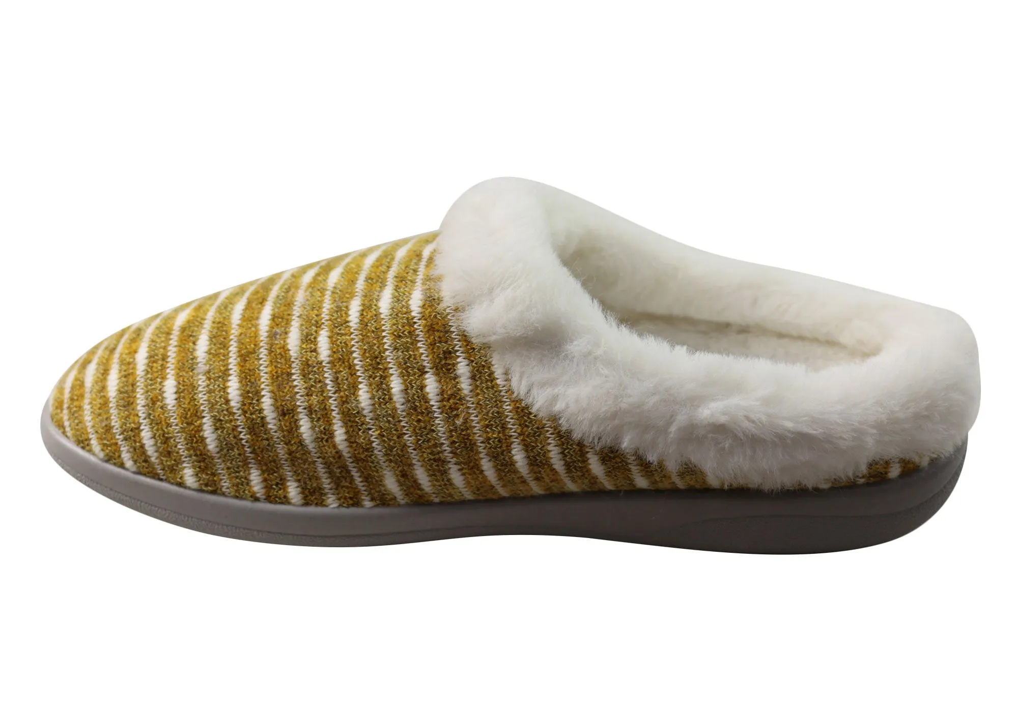 Homyped Glade Womens Supportive Comfortable Open Back Slippers Homyped Shoes
