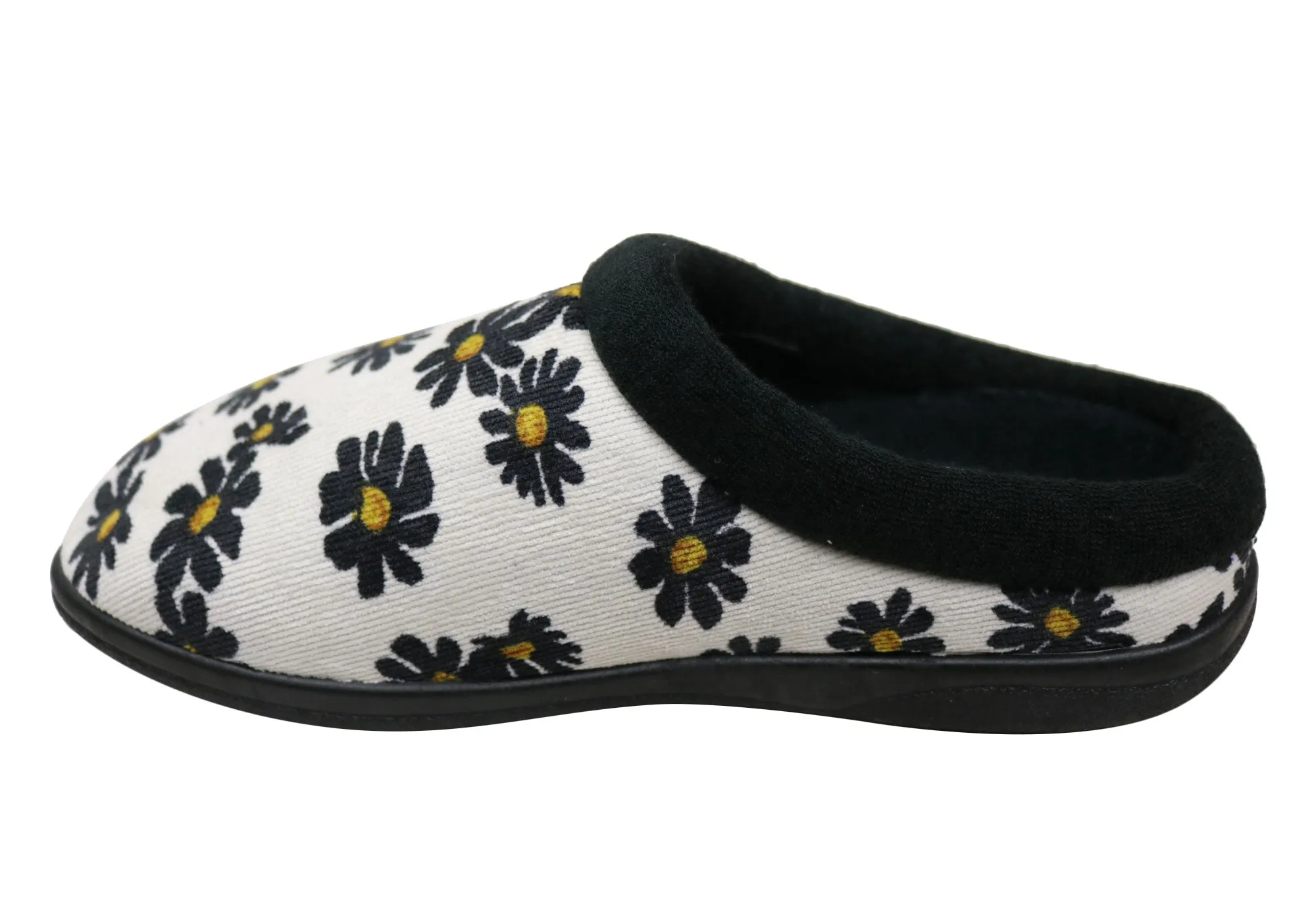Homyped Glade Womens Supportive Comfortable Open Back Slippers Homyped Shoes