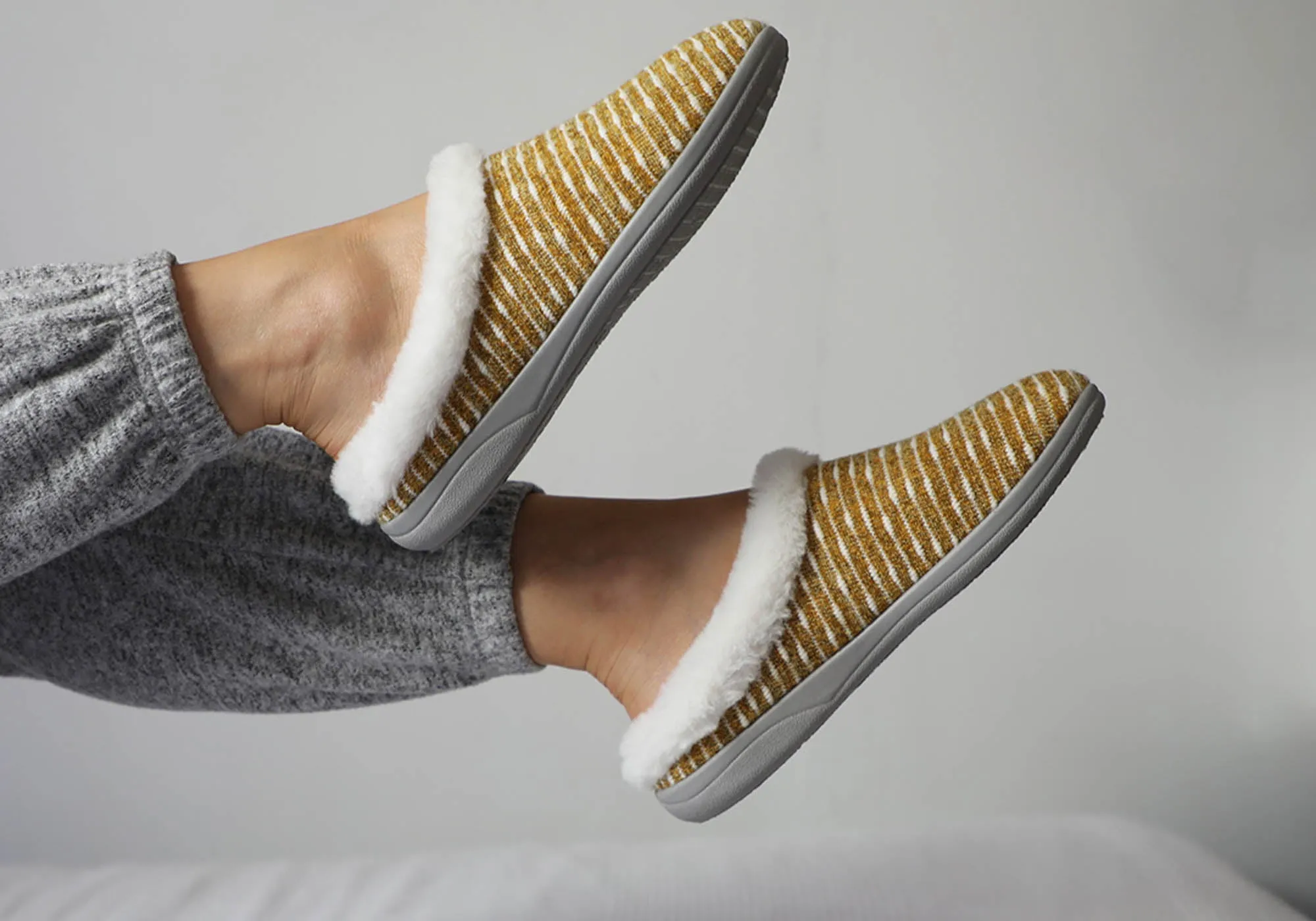 Homyped Glade Womens Supportive Comfortable Open Back Slippers Homyped Shoes