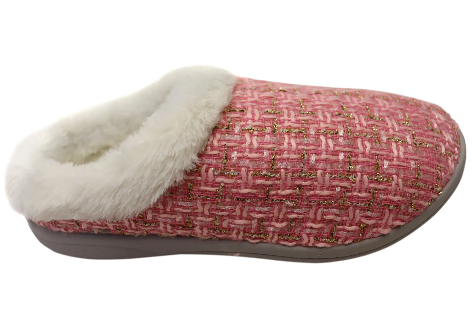 Homyped Glade Womens Supportive Comfortable Open Back Slippers Homyped Shoes