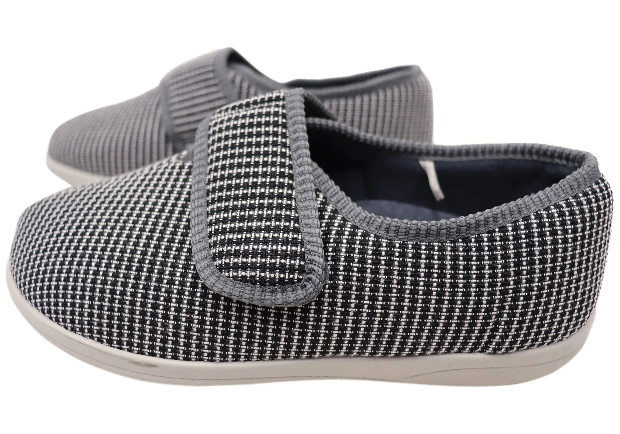 Homyped Skyla Womens Supportive Wide Width Comfort Slippers Homyped Shoes