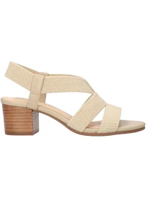Jodi Womens Woven Block Heel Heels
