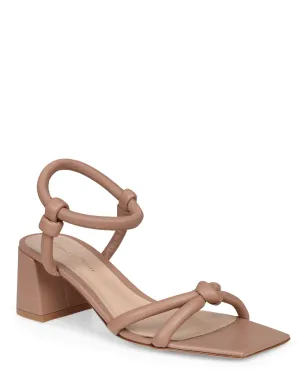 Juno Strappy Sandal in Praline