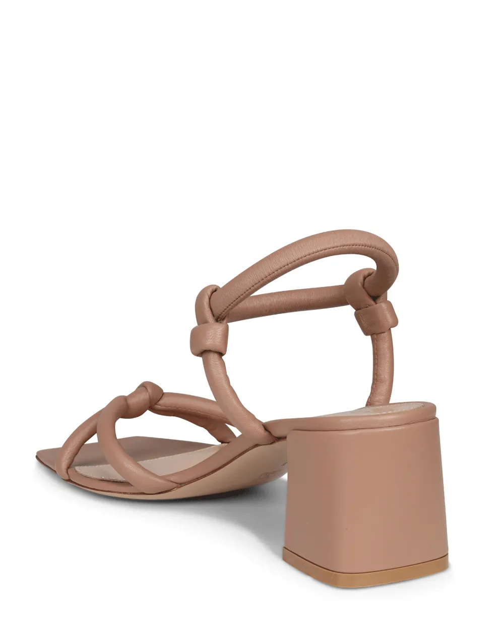 Juno Strappy Sandal in Praline