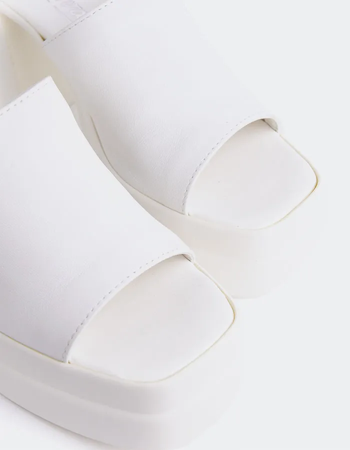 Kalamata White Leather