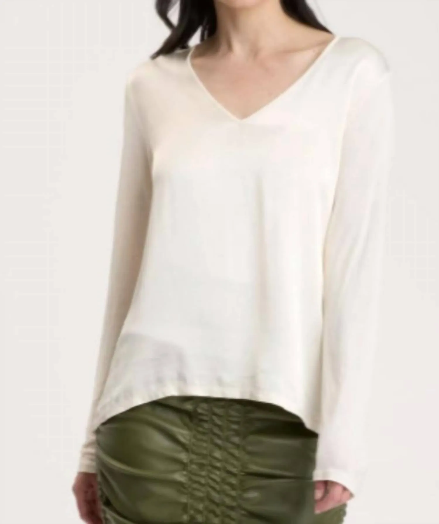 Kalvin Top In Toasted Almond