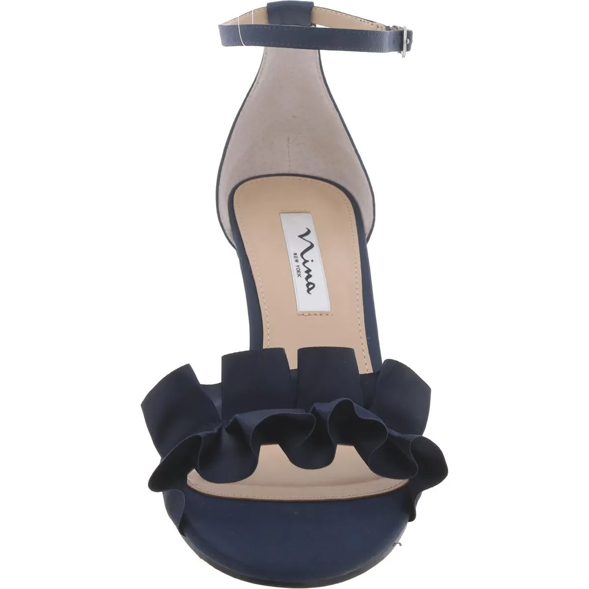 Lisa Womens Adjustable Open Toe Heels