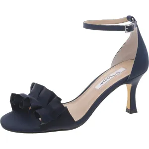 Lisa Womens Adjustable Open Toe Heels