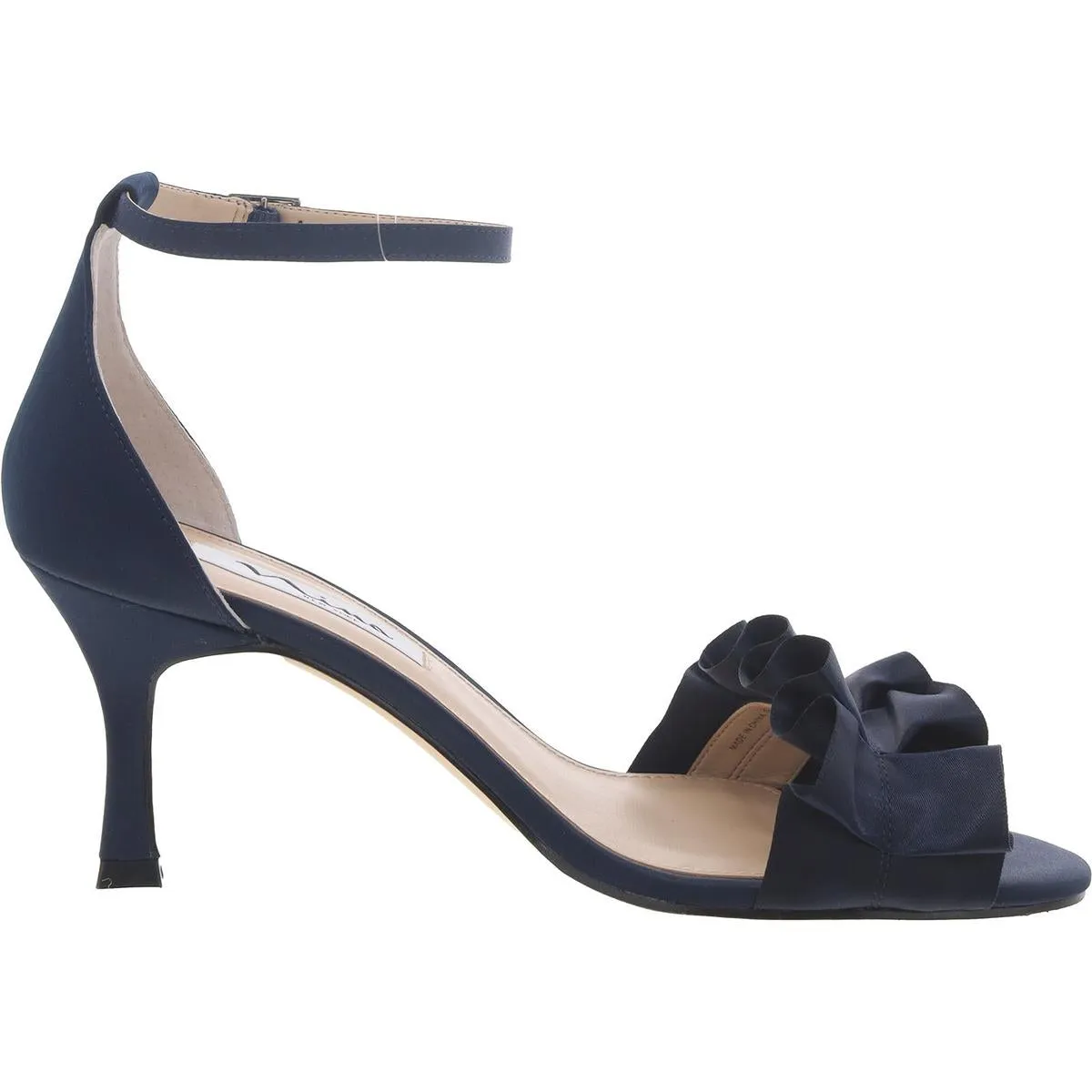 Lisa Womens Adjustable Open Toe Heels