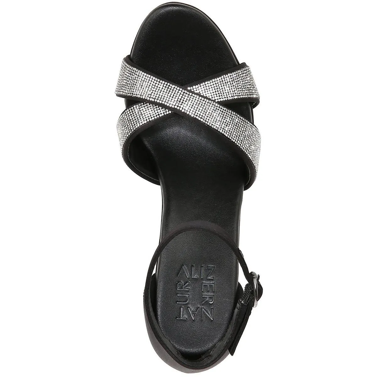 Liz Beth 2 Womens Open Toe Ankle Strap Heels