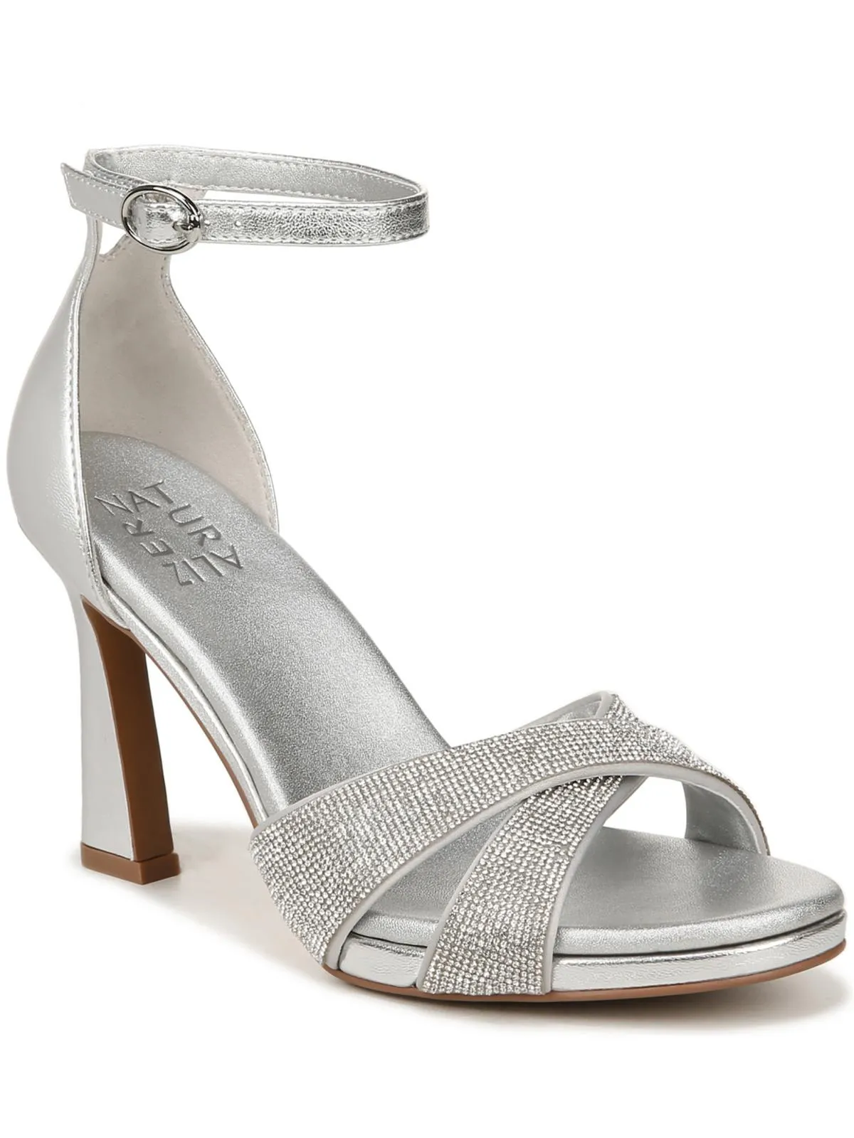 Liz Beth 2 Womens Open Toe Ankle Strap Heels