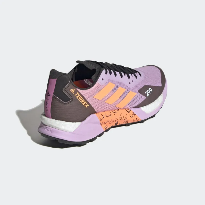 Men's adidas TERREX Agravic Ultra BCA Trail Running Shoes Hey Dude Shoes