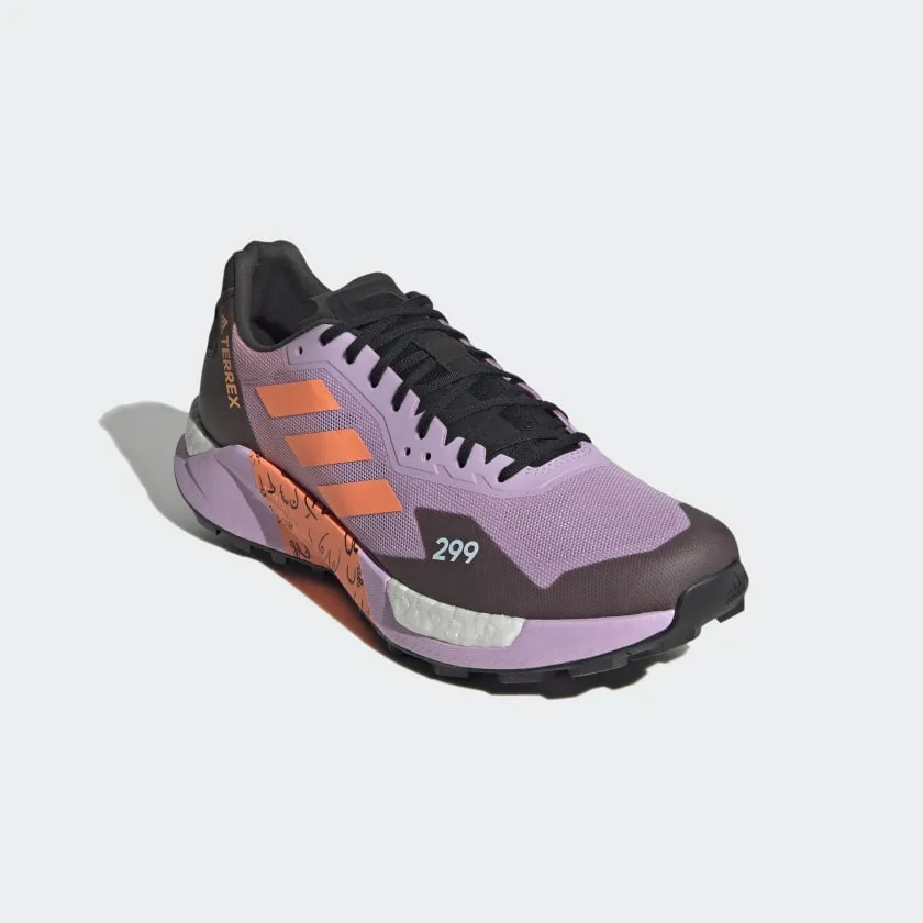 Men's adidas TERREX Agravic Ultra BCA Trail Running Shoes Hey Dude Shoes