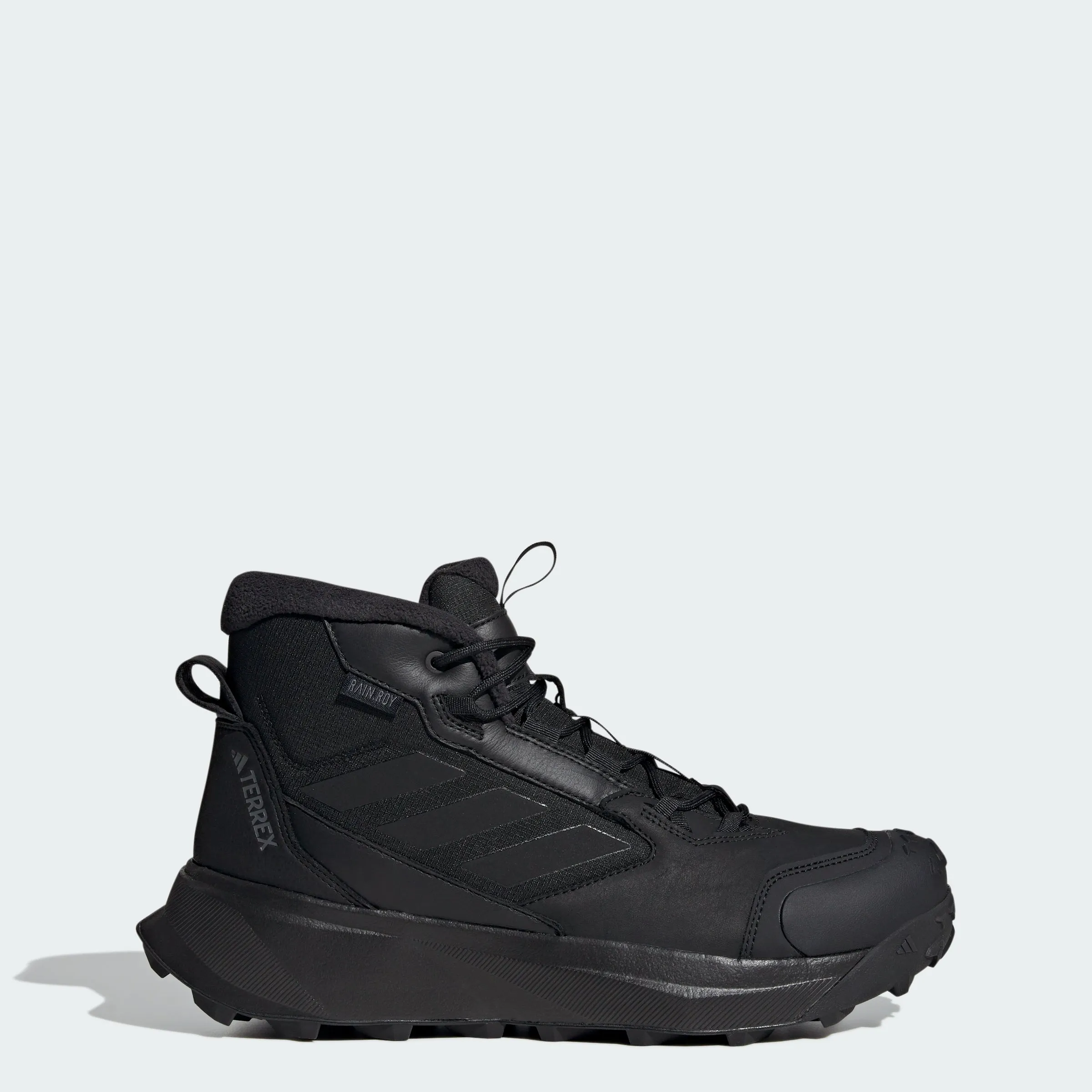 Men's adidas Terrex Winter Leather Mid Cut Rain.Rdy Cold.Rdy Boots Hey Dude Shoes