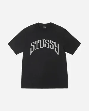 Men's Arched Pigment Dyed T-Shirt Black