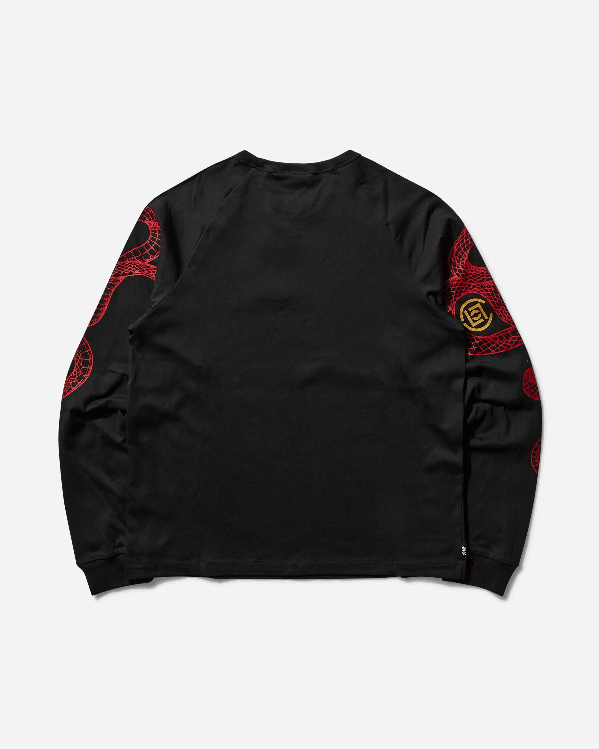 Men's CLOT by Edison Chen Raglan Longsleeve T-Shirt Black