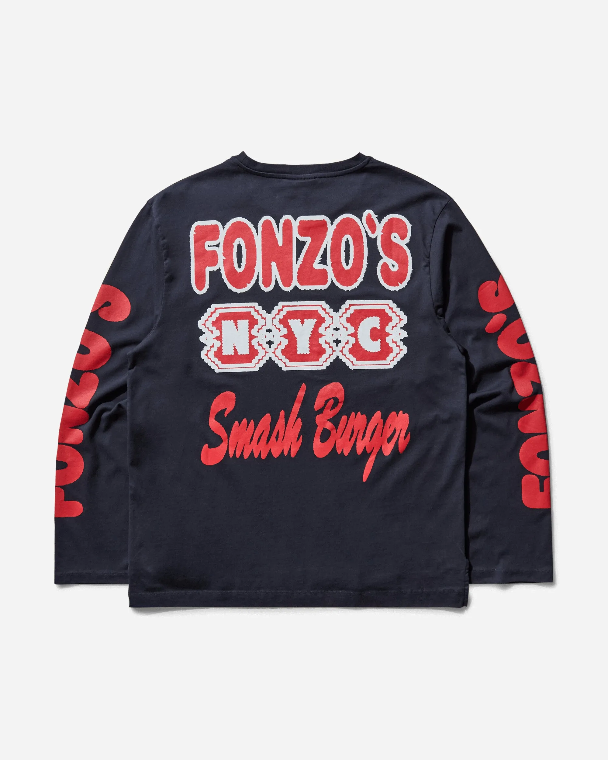 Men's Fonzo Longsleeve T-Shirt Navy Blue