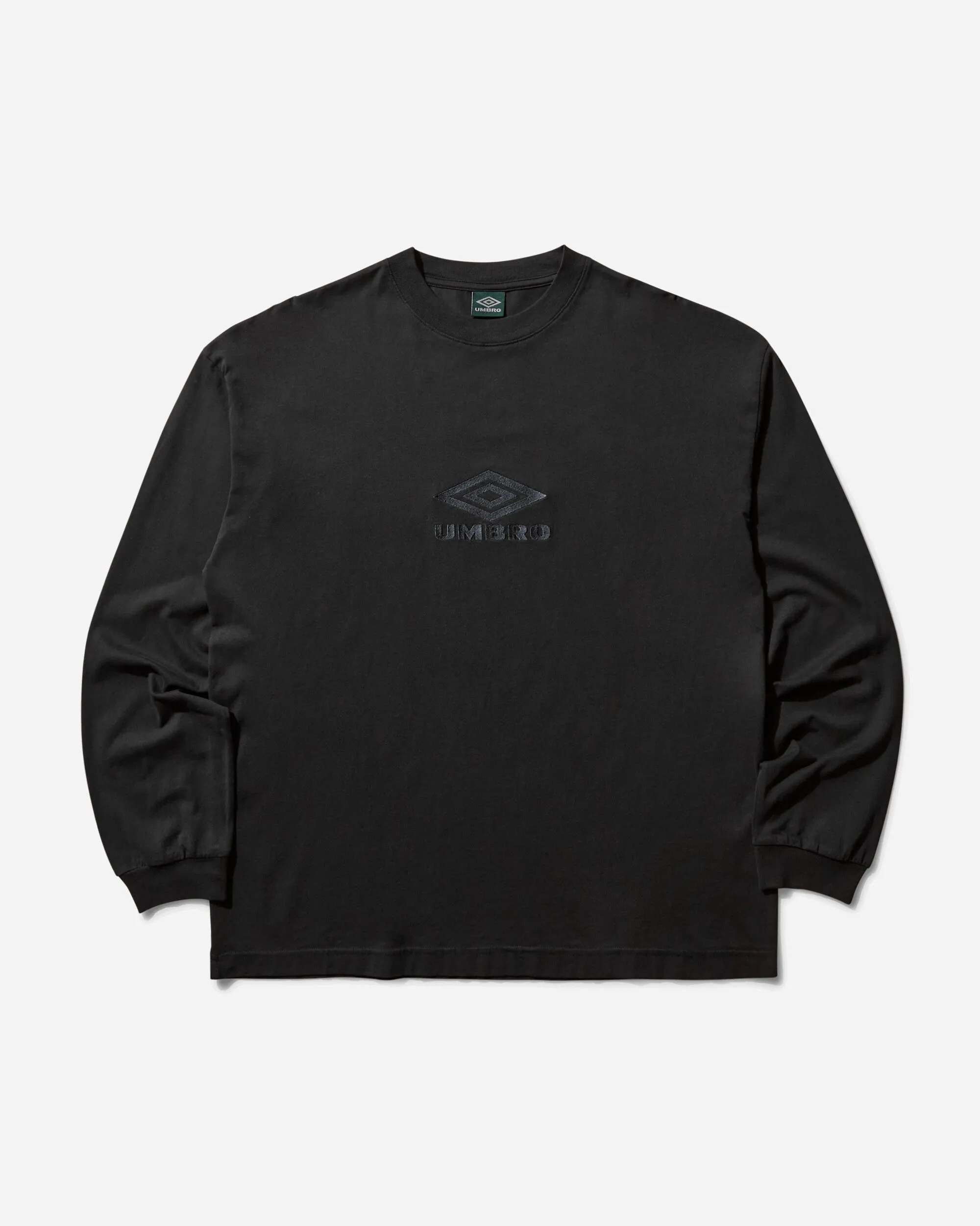 Men's OG Logo Longsleeve T-Shirt Washed Black