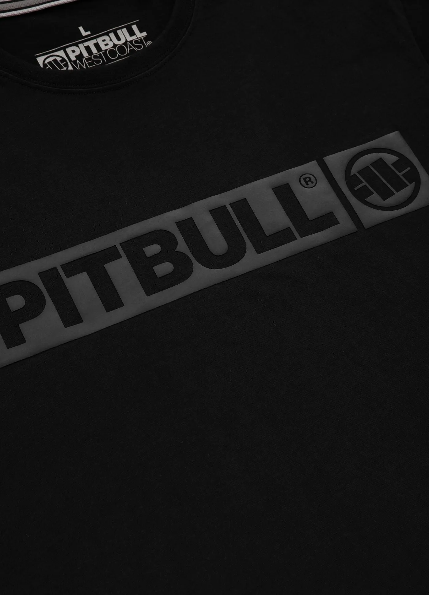 Men's T-Shirt All Black HILLTOP - Black