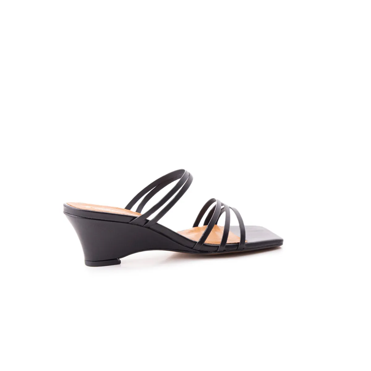 Muelle Black Leather