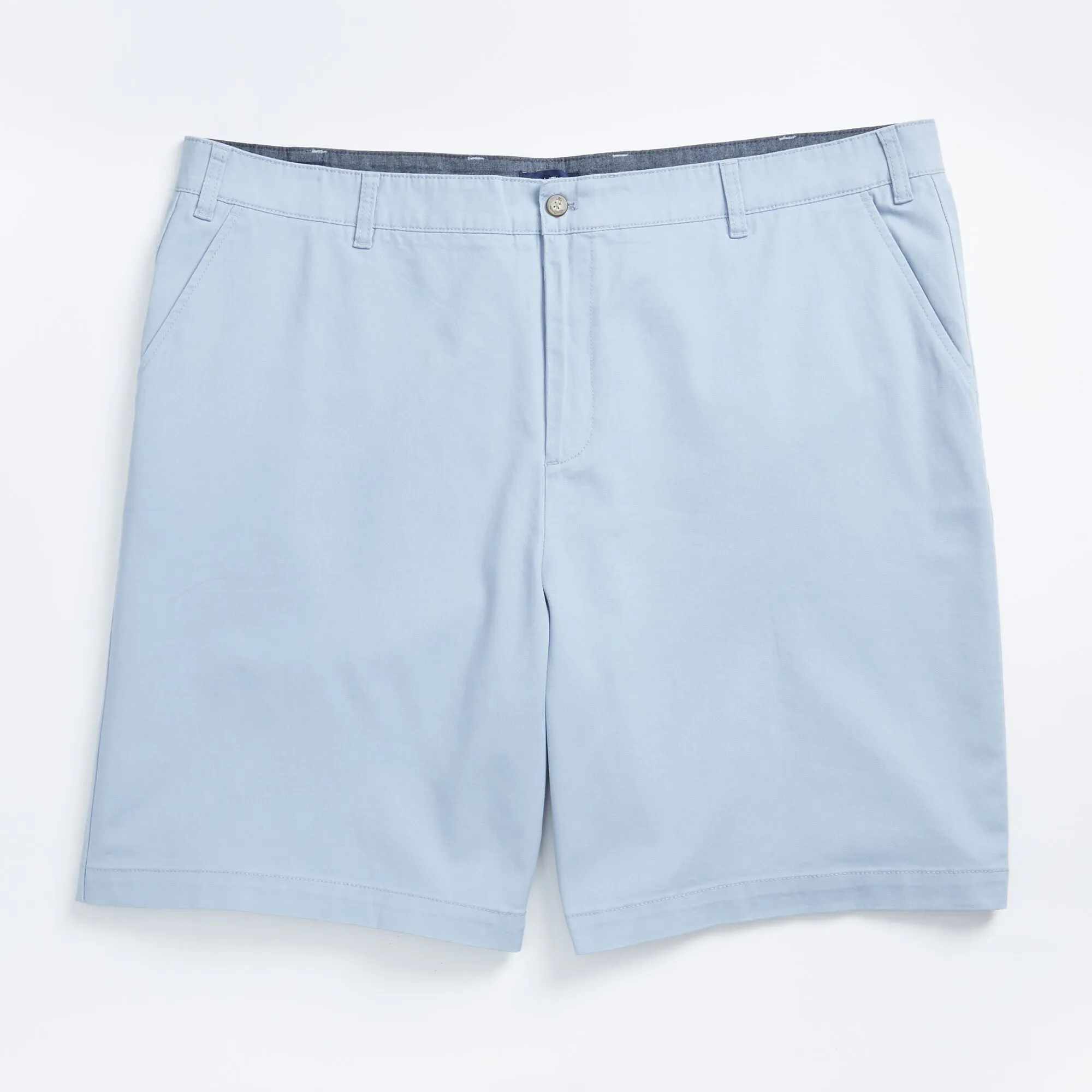 Nautica Men's 9.5" Big & Tall Classic Fit Deck Short Noon Blue Nautica