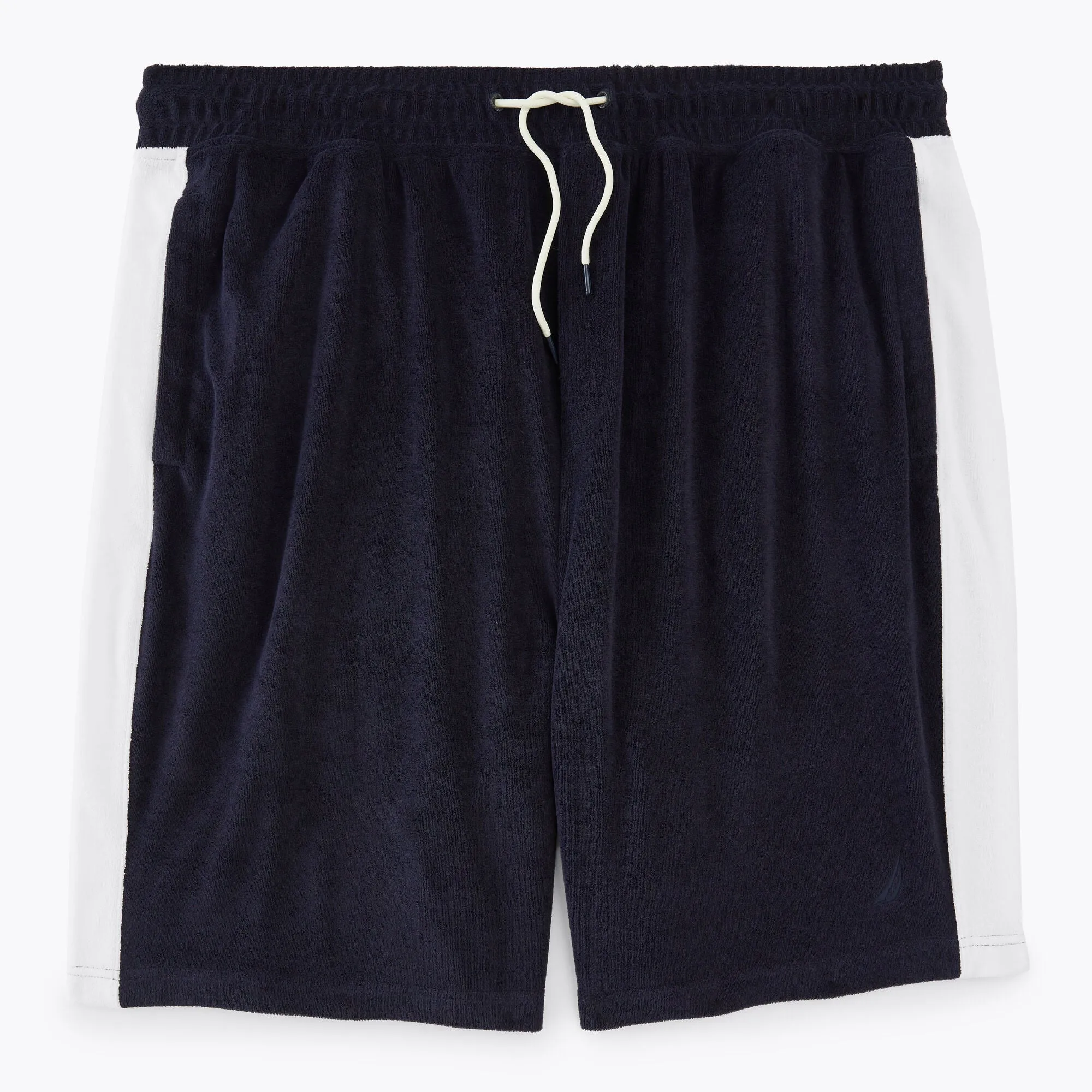 Nautica Men's Big & Tall Sustainably Crafted 9" Terry Short Stellar Blue Heather Nautica