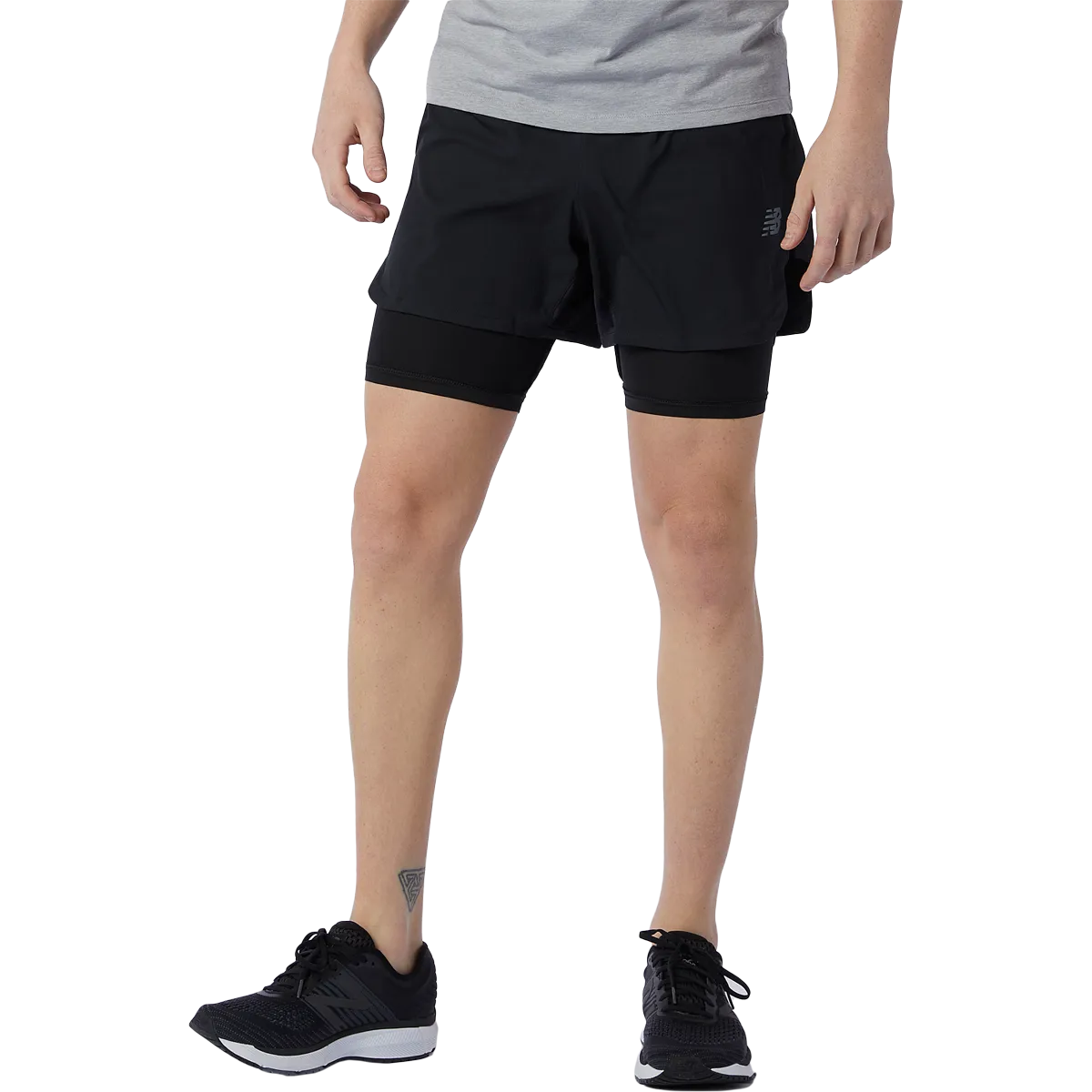New Balance Men's Q Speed 2-in-1 Short 5"
